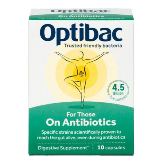 Optibac On Antibiotics 10 kapslí