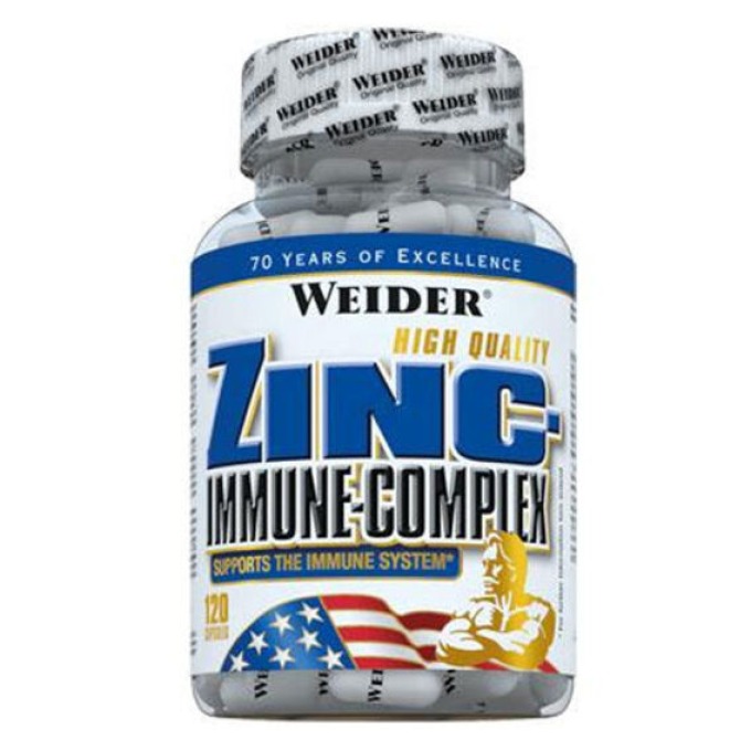 Weider Zinc Immune Complex 120 kapslí