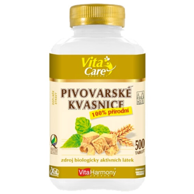 VitaHarmony Pivovarské kvasnice 500 tablet