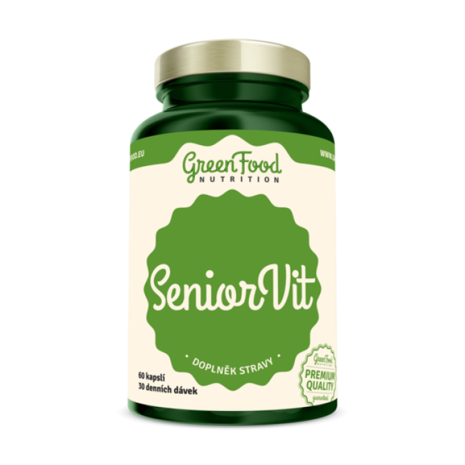 GreenFood SeniorVit 60 kapslí