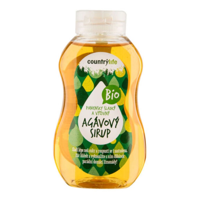 Country Life Sirup agávový BIO 250ml