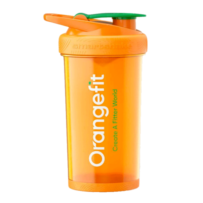 Orangefit Fit Šejkr se zásobníkem 500ml  Oranžová