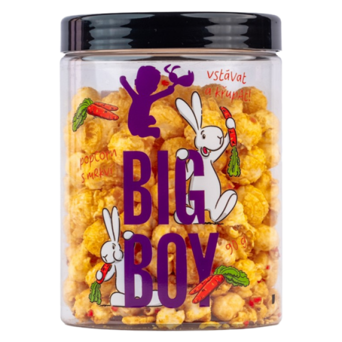 Big Boy Mrkvový popcorn BOB a BOBEK 90 g