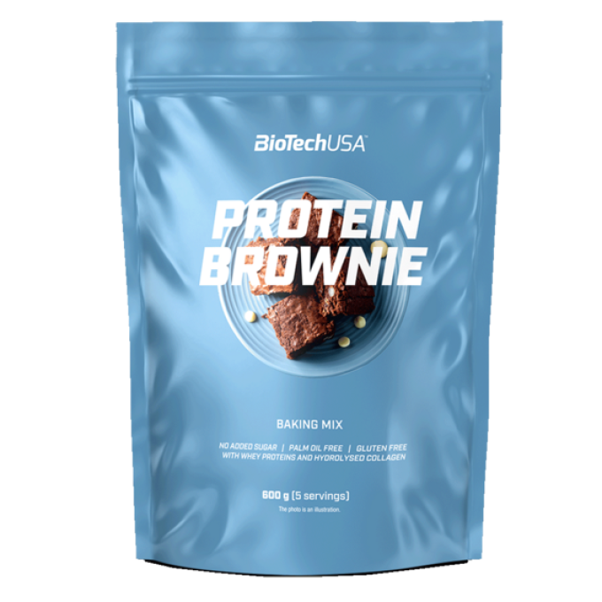 BiotechUSA Protein Brownie 600 g čokoláda