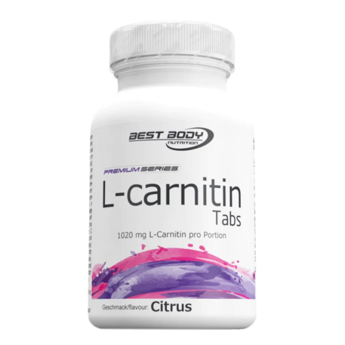 Best Body L-Carnitin tabs 60 tablet citrus