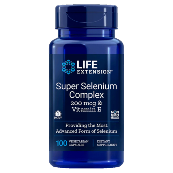 Life Extension Super Selenium Complex & Vitamin E 100 kapslí