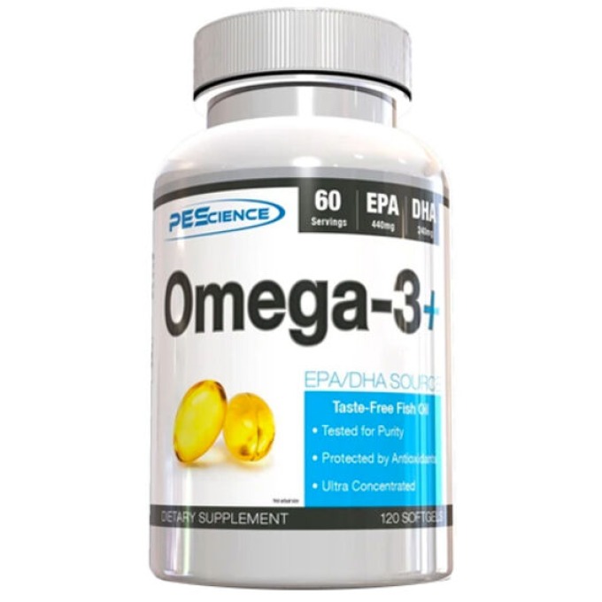 PEScience Omega 3+ 120 kapslí