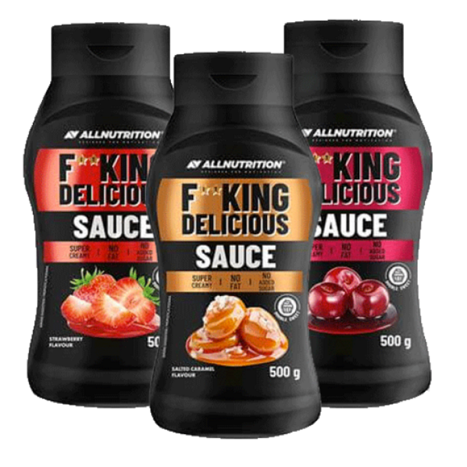 Allnutrition F**king Delicious Sauce 500 g jahoda