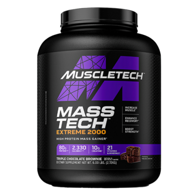 MuscleTech Mass-Tech Extreme 2000 3180 g vanilka