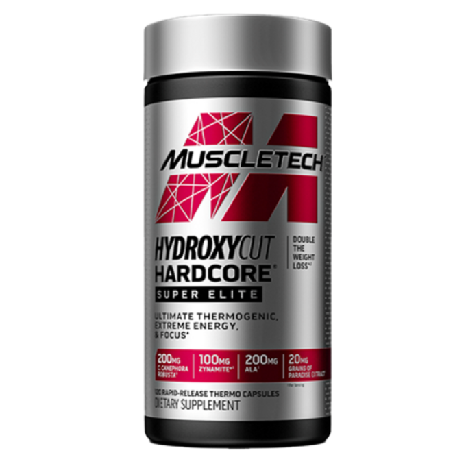 MuscleTech Hydroxycut Hardcore Super ELITE 100 kapslí