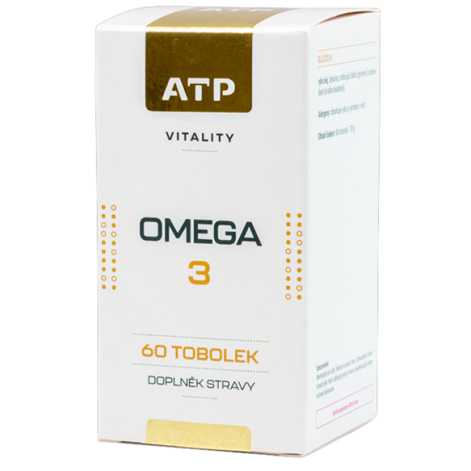 ATP Vitality Omega 3 60 kapslí