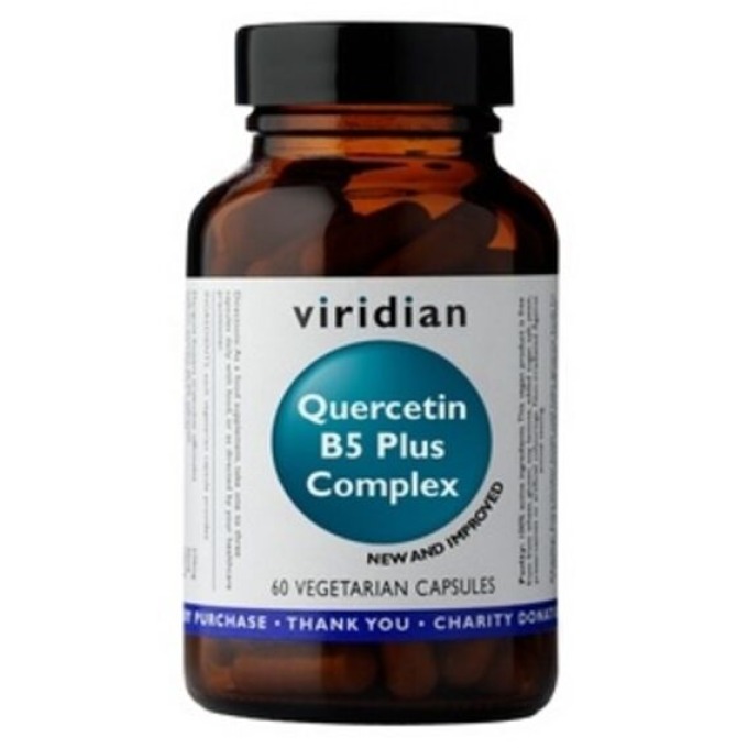 Viridian Quercetin B5 Plus Complex 60 kapslí