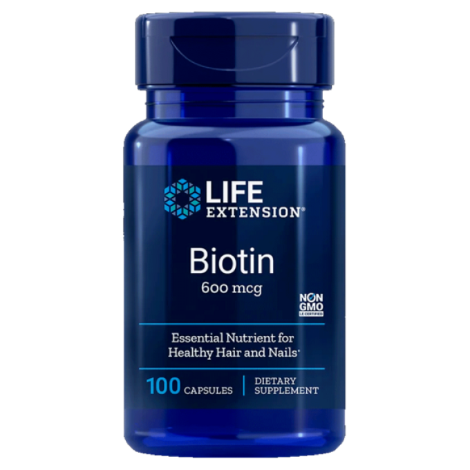 Life Extension Biotin 100 kapslí