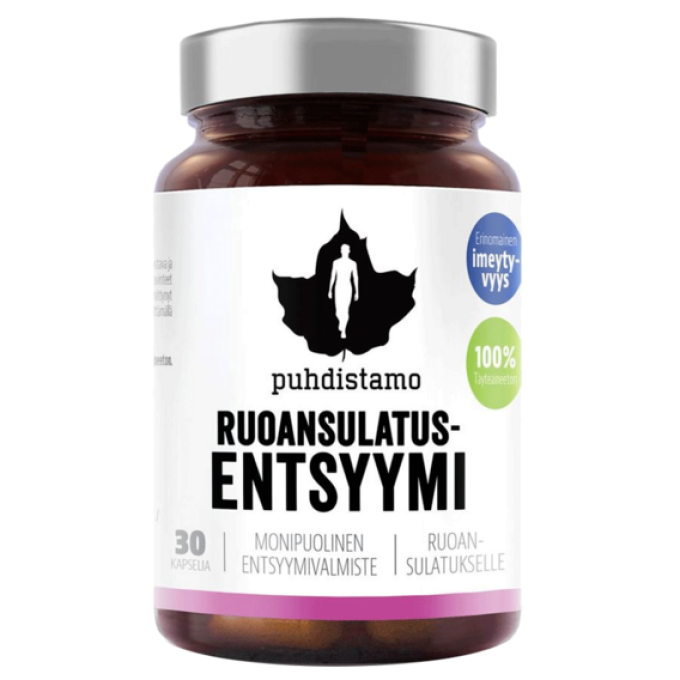 Puhdistamo Digestive Enzymes 30 kapslí