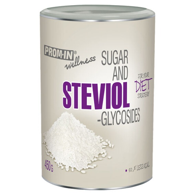 Prom-in Cukr a Steviol-Glycosides 450 g bez příchutě