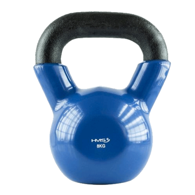 HMS Kettlebell pokrytý vinylem KN 4kg