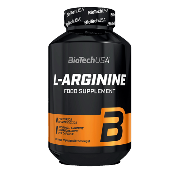 BiotechUSA L-Arginine 90 kapslí