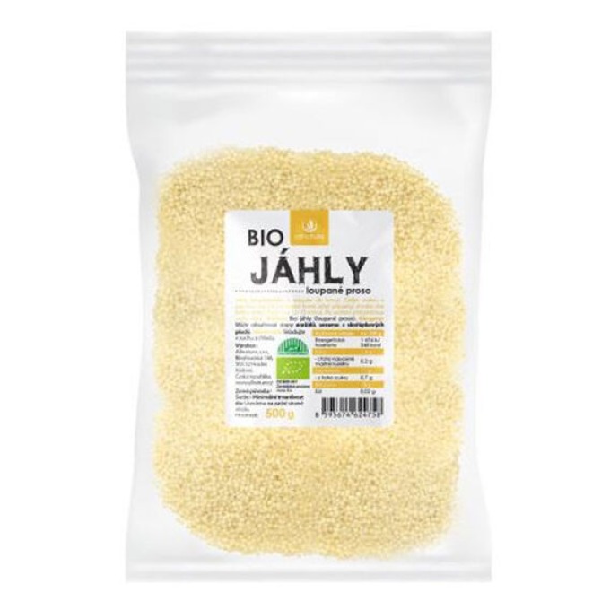 Allnature Jáhly BIO 500 g bez příchutě