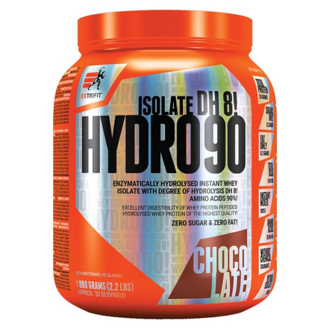 Extrifit Hydro Isolate 90 1000 g čokoláda