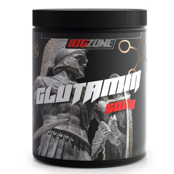 Big Zone Glutamin 500 g bez příchutě