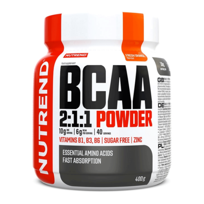 Nutrend BCAA 2:1:1 Powder 400 g černý rybíz