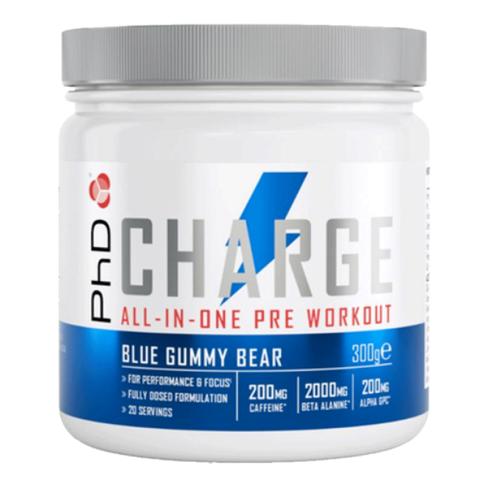 PhD Charge Pre-Workout 300 g gumoví medvídci