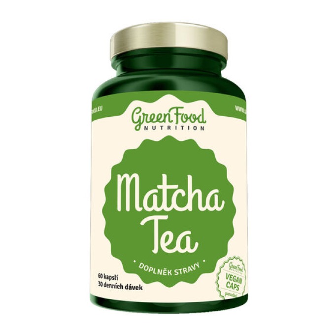 GreenFood Matcha Tea 60 kapslí