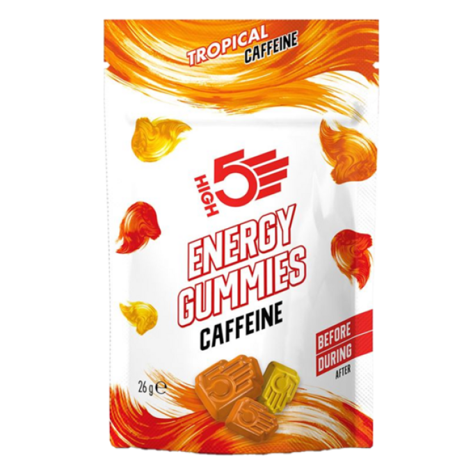 HIGH5 Energy Gummies Caffeine 26 g tropické ovoce