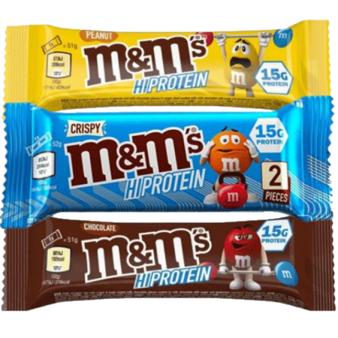 Mars M&M's HiProtein Bar 51 g arašídy