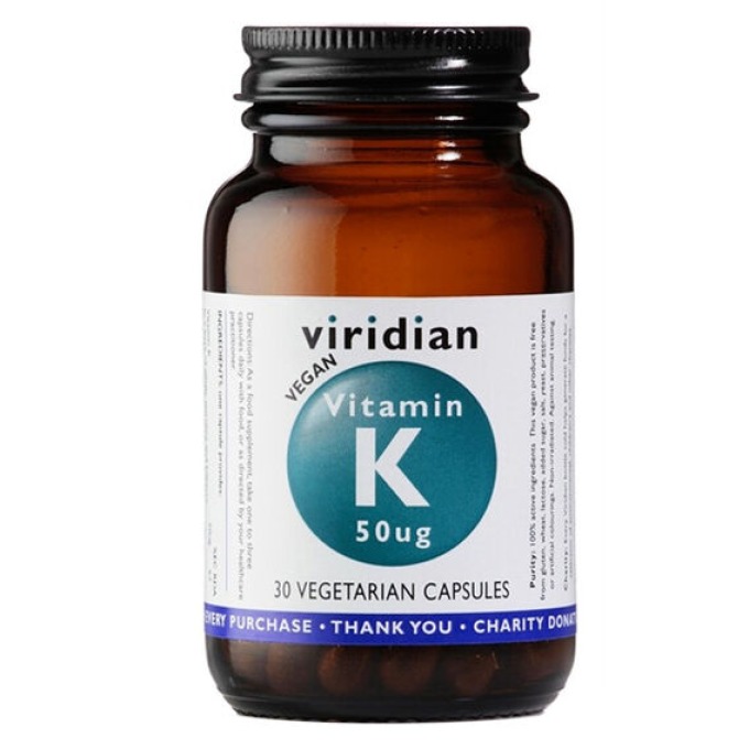 Viridian Vitamin K 30 kapslí