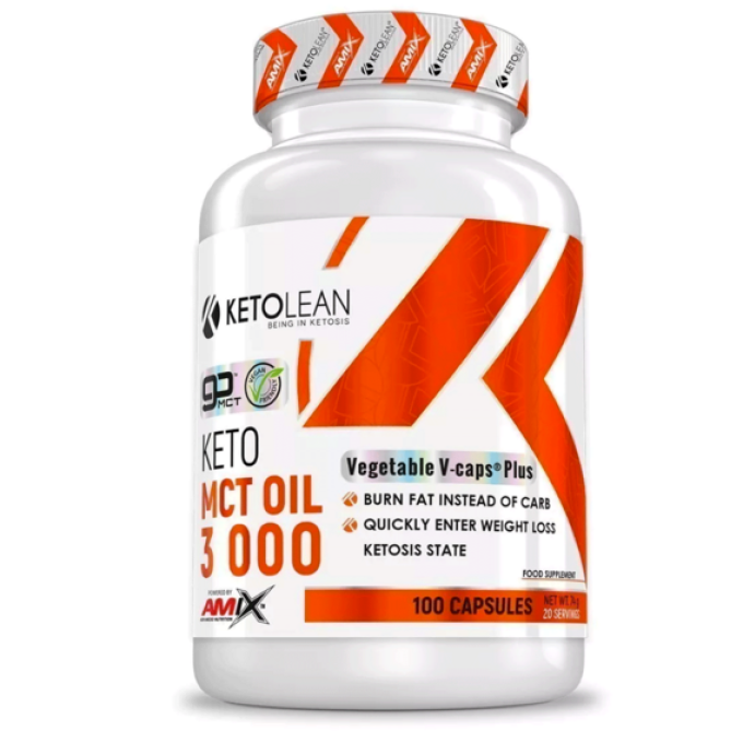 Amix Keto goMCT® Oil 3000 100 kapslí