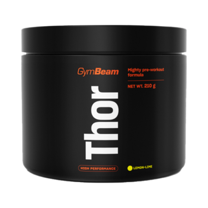 GymBeam Předtréninkový stimulant Thor 210 g zelené jablko