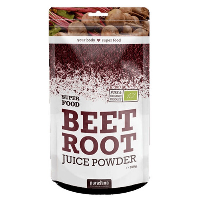 Purasana Beetroot Powder BIO 200 g bez příchutě