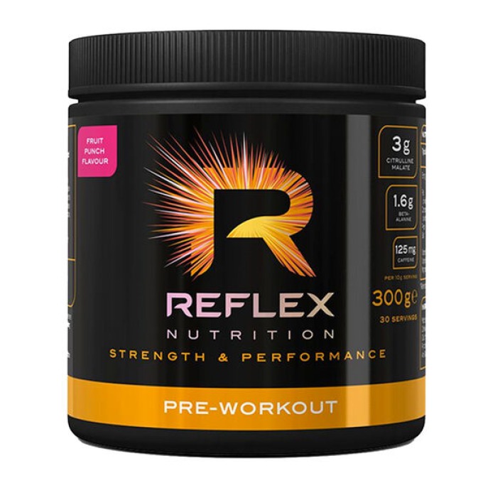 Reflex Pre-Workout 300 g ovocný punč