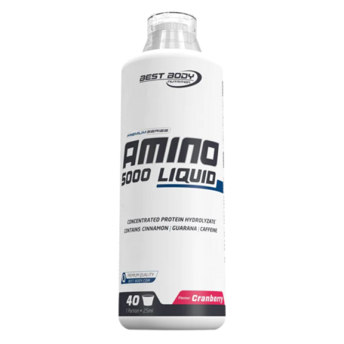 Best Body Amino liquid 5000 1000 ml brusinka