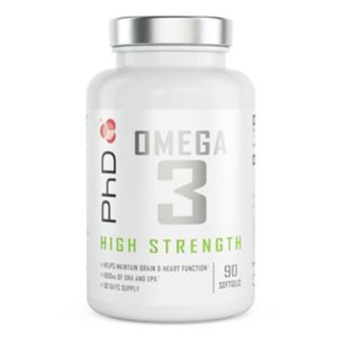 PhD Omega 3 High Strength 90 kapslí