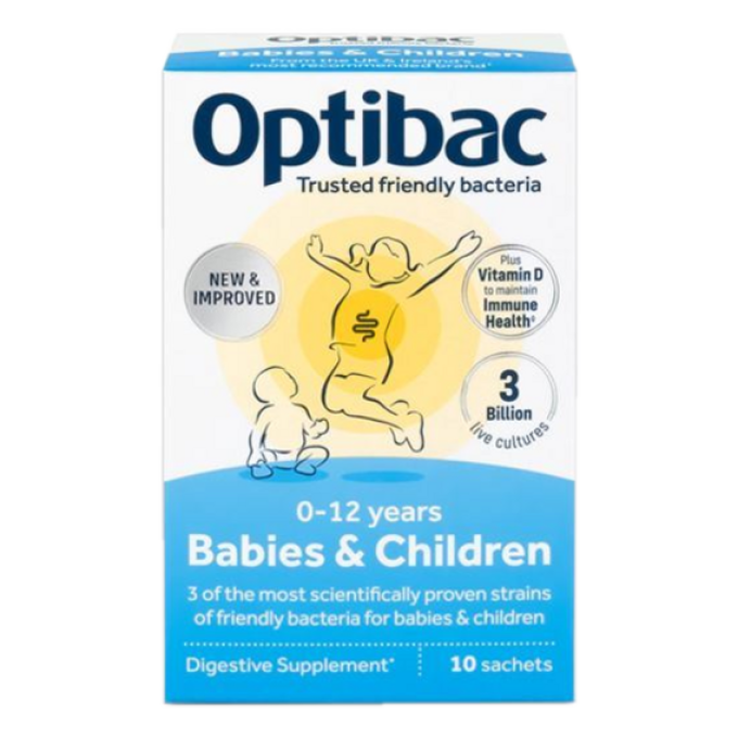 Optibac Babies & Children 10 x 1,5 g bez příchutě