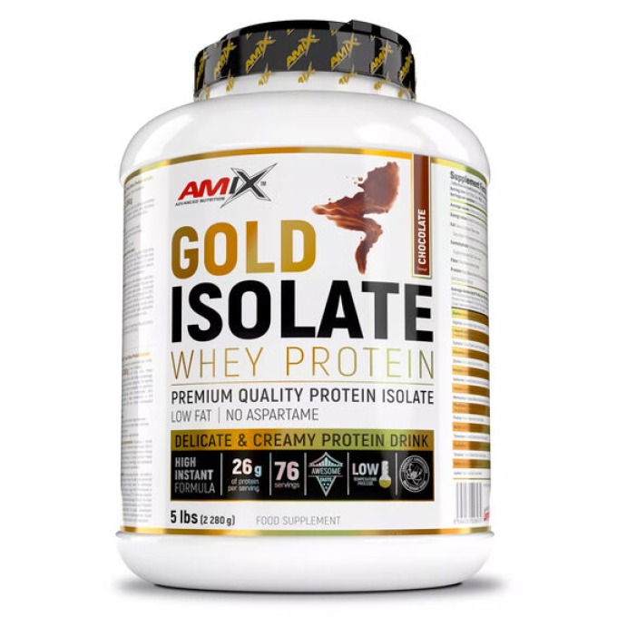 Amix Gold Whey Protein Isolate 2280 g vanilka