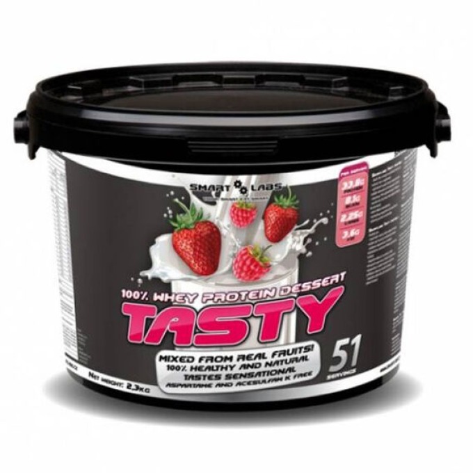 Smartlabs Tasty 100% Whey Protein 2000 g jahoda