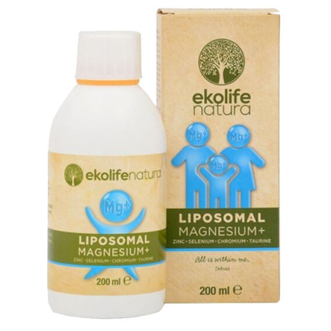 Ekolife Natura Liposomal Magnesium+ 200ml mentol