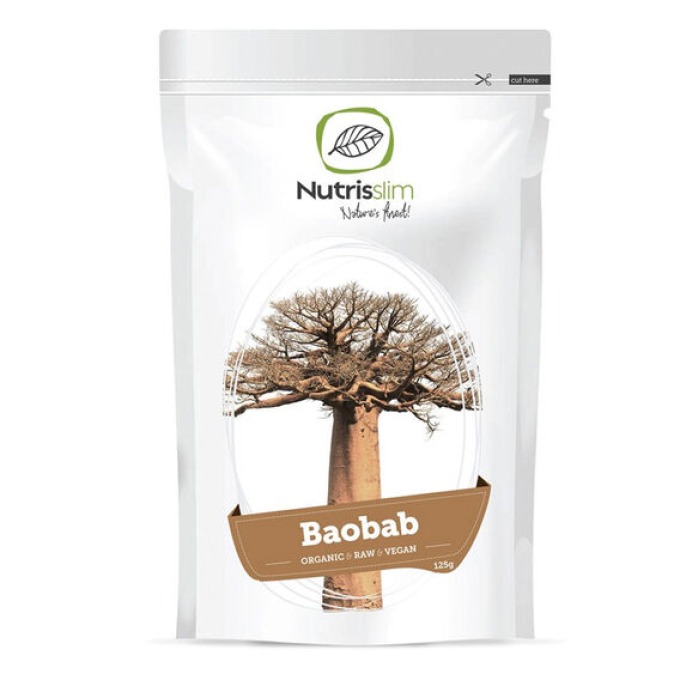 Nature's Finest Baobab Fruit Powder BIO 125 g bez příchutě