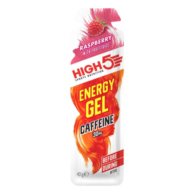 HIGH5 Energy Gel Caffeine 40 g malina