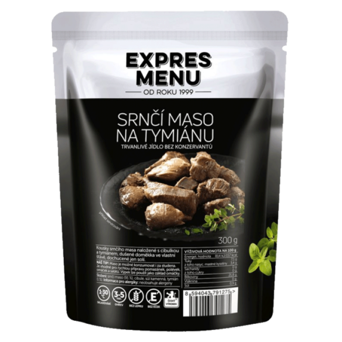 Expres menu Srnčí maso na tymiánu 300 g