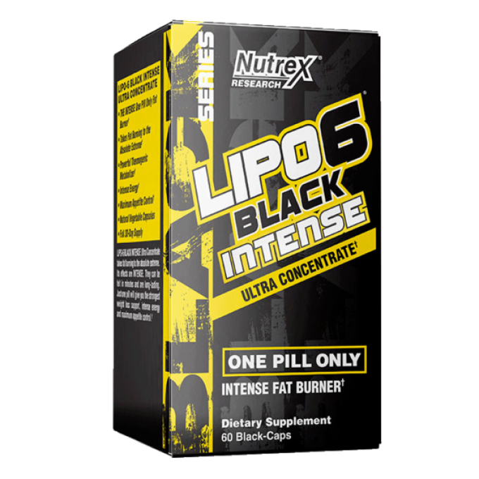 Nutrex Lipo 6 Black Intense Ultra concentrate 60 kapslí