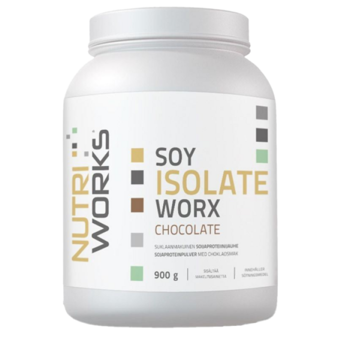 NutriWorks Soy Isolate Worx 900 g čokoláda