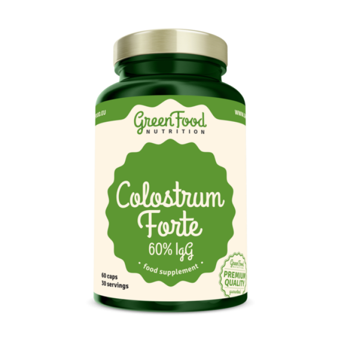 GreenFood Colostrum Forte 60% IgG 60 kapslí