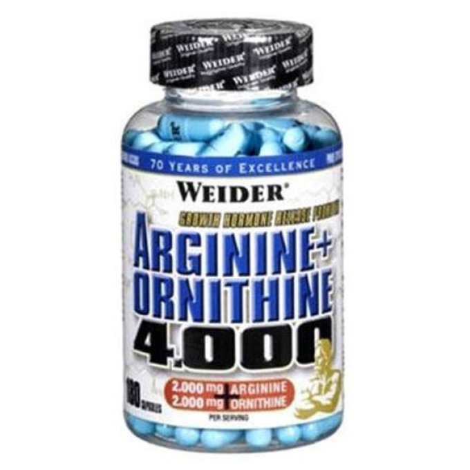 Weider Arginine + Ornithine 4000 180 kapslí