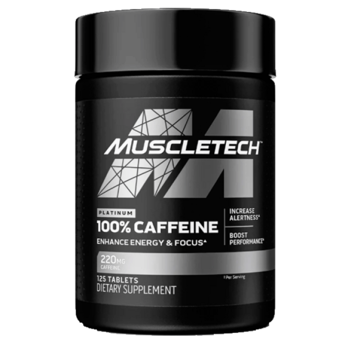 MuscleTech 100% Caffeine 125 tablet