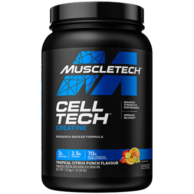 MuscleTech CellTech creatine 1360 g ovocný punč