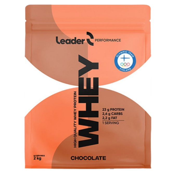 Leader Whey Protein 2000 g čokoláda